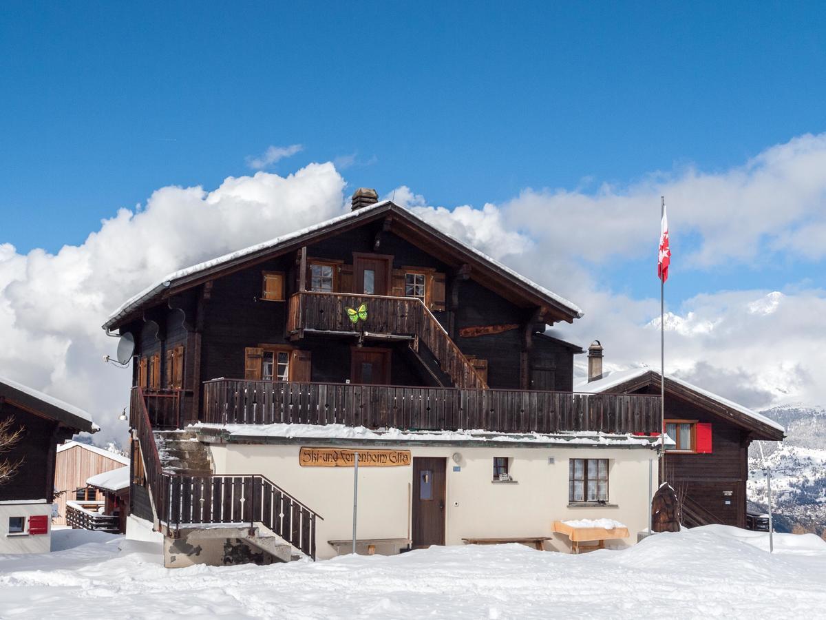 Gruppenhaus Im Walliser Alpstyle Rosswald Εξωτερικό φωτογραφία