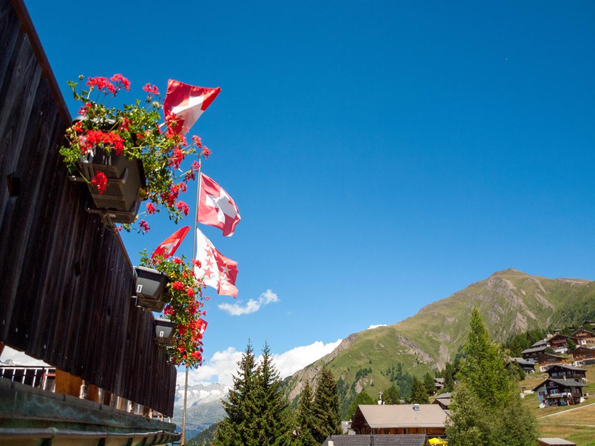 Gruppenhaus Im Walliser Alpstyle Rosswald Εξωτερικό φωτογραφία