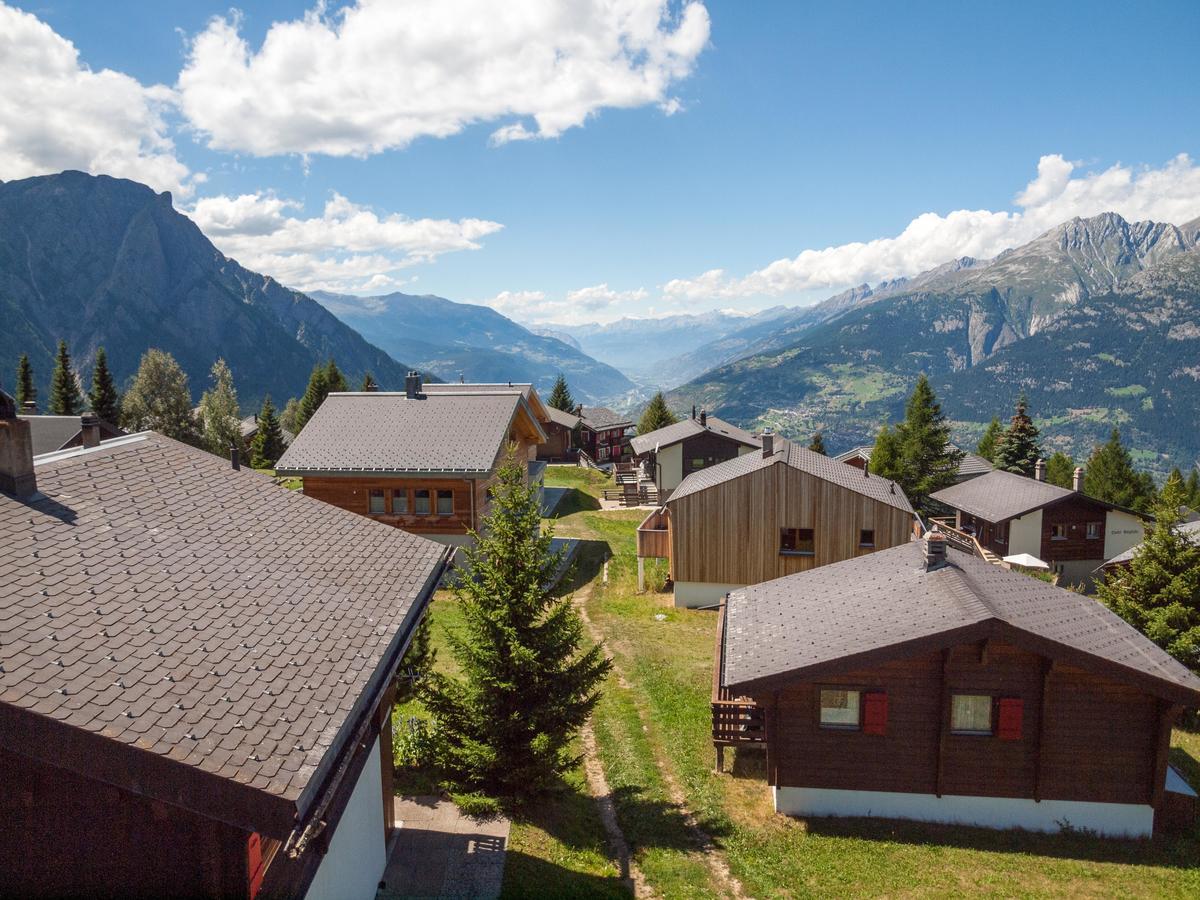 Gruppenhaus Im Walliser Alpstyle Rosswald Εξωτερικό φωτογραφία